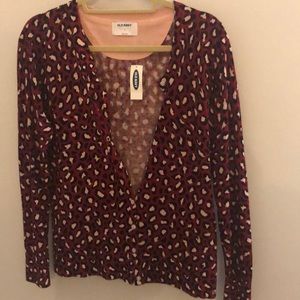 NWT Old Navy button front Cardigan Size Small